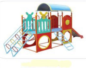 Nhà tròi cầu trượt tàu hỏa